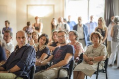 La Sala Zapparoli (al primo piano) ha ospitato l'esposizione di Merati